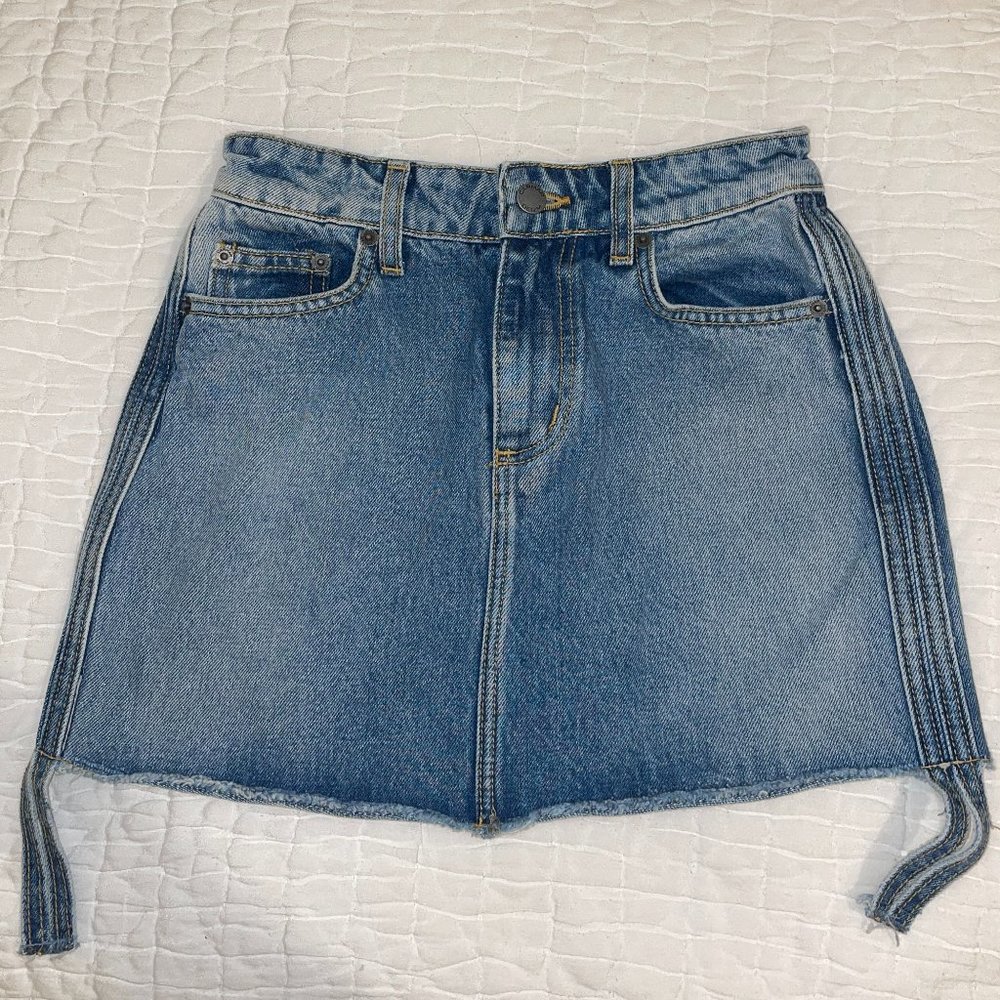 Carmar Denim Skirt 'Colin' Side Strip